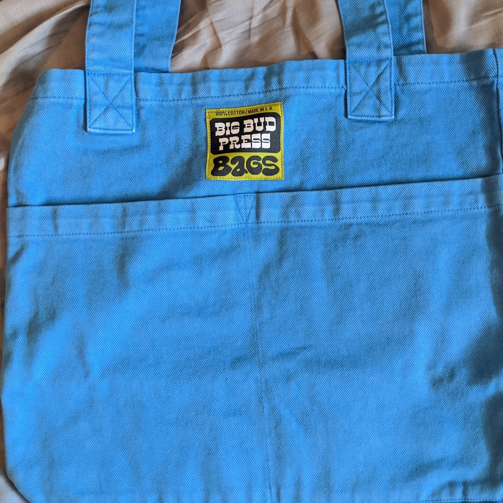 Big Bud Press Greek Blue Everyday Tote - Unused